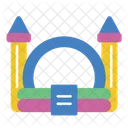 Castillo inflable  Icono