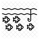 Casting Line  Icon
