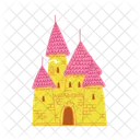 Castle Vector Hand Drawn Icon