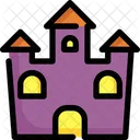 Castle Halloween Spooky Icon