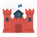 Castle Fortress Medieval Icon