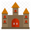 Castle Horror Scary Icon