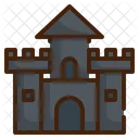 Castle Haunted House Building Icon