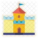 Castle Fortress Medieval Icon