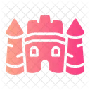 Castle Fortress Buildings Icon