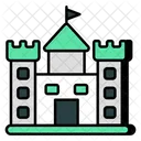 Castle Fort Fortification Icon