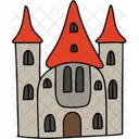 Castle Doodle Building Icon
