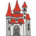 Castle Doodle Building Icon