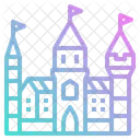 Castle Palace Fortress Icon