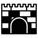 Castle Gate Fort Gate Castle Icon