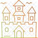 Castle Building Architecture Icon