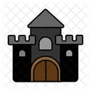 Castle Building Fortress Icon