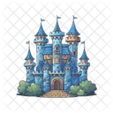 Building Fortress Architecture Icon