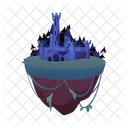Castle Vector Island Icon