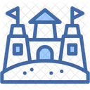 Castle Sand Castle Holidays Icon