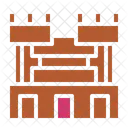Castle Summer Beach Icon