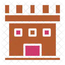 Castle Summer Beach Icon