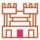 Castle Summer Beach Icon