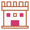 Castle Summer Beach Icon