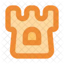 Castle Architecture And City Carnival Fair Symbol