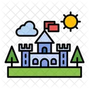 Castle Landscape  Icon