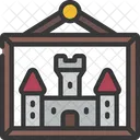 Castle Painting  Icon