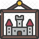Castle Painting  Icon