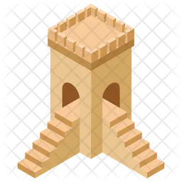 Castle Stairway  Icon