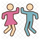 Casual Dance Couple Dance Love Couple Icon