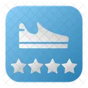 Casual shoes rating  Icon