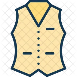 Casual vests  Icon