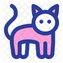 Cat Scary Animal Icon