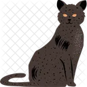Cat Witchcraft Halloween Icon