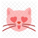 Cat Cute Sticker Icon
