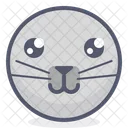 Cat Face Emotion Icon