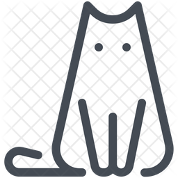 Domestic cat shape icon Animal Kingdom icon Cat icon png download