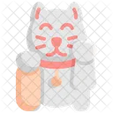 Cat Maneki Neko Icon