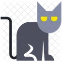 Halloween Horror Cat Icon