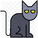 Halloween Horror Cat Icon