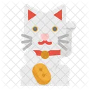 Cat Neko Maneki Icon