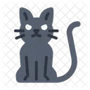 Cat Black Cute Icon