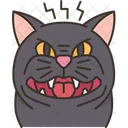Cat Angry Hissing Icon