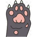 Cat Claws Paw Icon