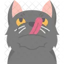 Cat Lick Tongue Icon