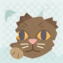 Cat Looking Eyes Icon