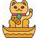 Cat Lucky Wealth Icon