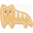 Cat Cookies Animal Icon
