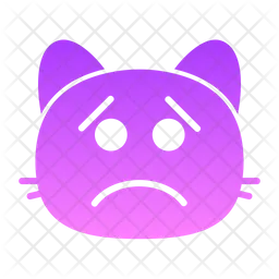 Cat anger Emoji Icon