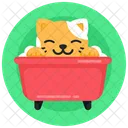 Cat Bath  Icon