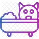 Cat bath  Icon